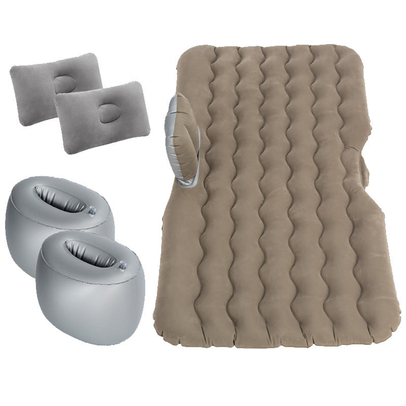 Inflatable Mattress Camping Car Air Mattress Car Travel Mattress Outdoor Car Pillow Bed EE&JR
