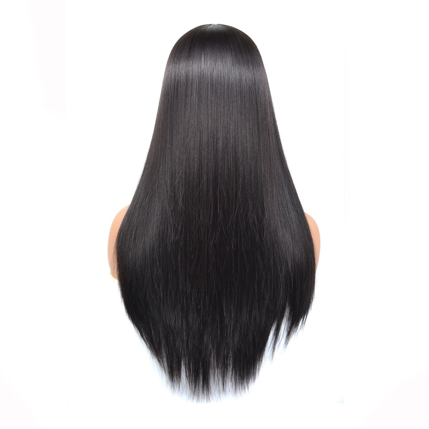 Real Hair Wig, Front Lace 13X5X1 Straight Highlight 1B 27 Hair Wigs EE&JR