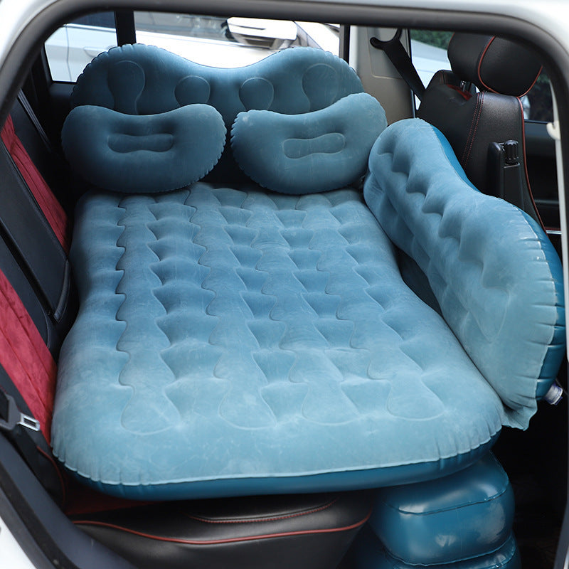 Inflatable Mattress Camping Car Air Mattress Car Travel Mattress Outdoor Car Pillow Bed EE&JR