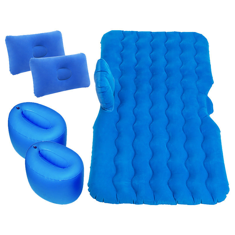 Inflatable Mattress Camping Car Air Mattress Car Travel Mattress Outdoor Car Pillow Bed EE&JR