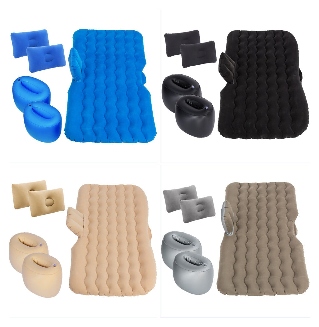 Inflatable Mattress Camping Car Air Mattress Car Travel Mattress Outdoor Car Pillow Bed EE&JR