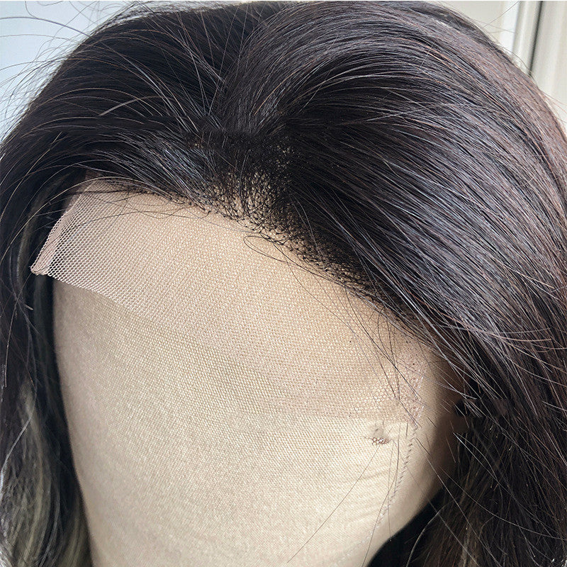 Reality Wig Headgear Lace Headgear Straight Body Wave Human Hair Wigs EE&JR