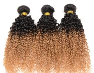 Real Human Hair Extensions Human Hair Extension Gradient Wig