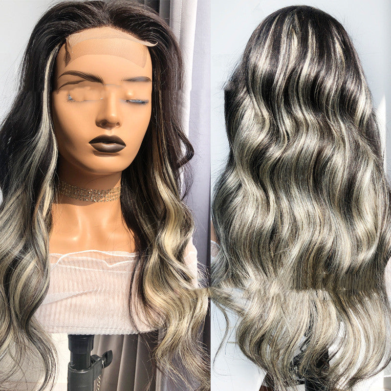 Reality Wig Headgear Lace Headgear Straight  Body Wave Human Hair Wigs EE&JR