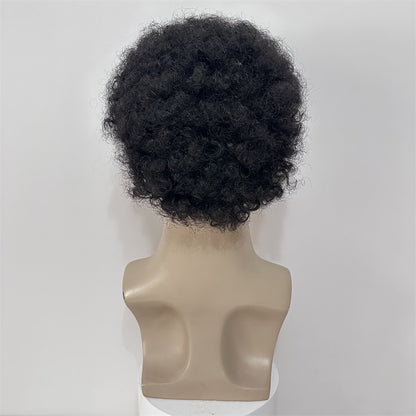Human Wigs Short Curly Hair Afro Men And Women